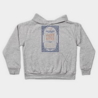 Jane Eyre & Mr Rochester, Thornfield Hall, Charlotte Bronte Kids Hoodie